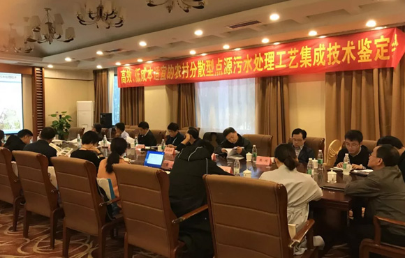 国祯环保水专项课题研究成果“高效生化生态耦合农村污水？榛砑际酢蓖ü际跫