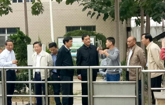 省人大常委会副主任宋卫平一行莅临国祯环？疾熘傅脊ぷ