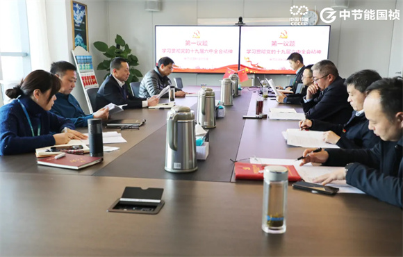 Z6尊龙凯时临时党委会深入学习党的十九届六中全会精神
